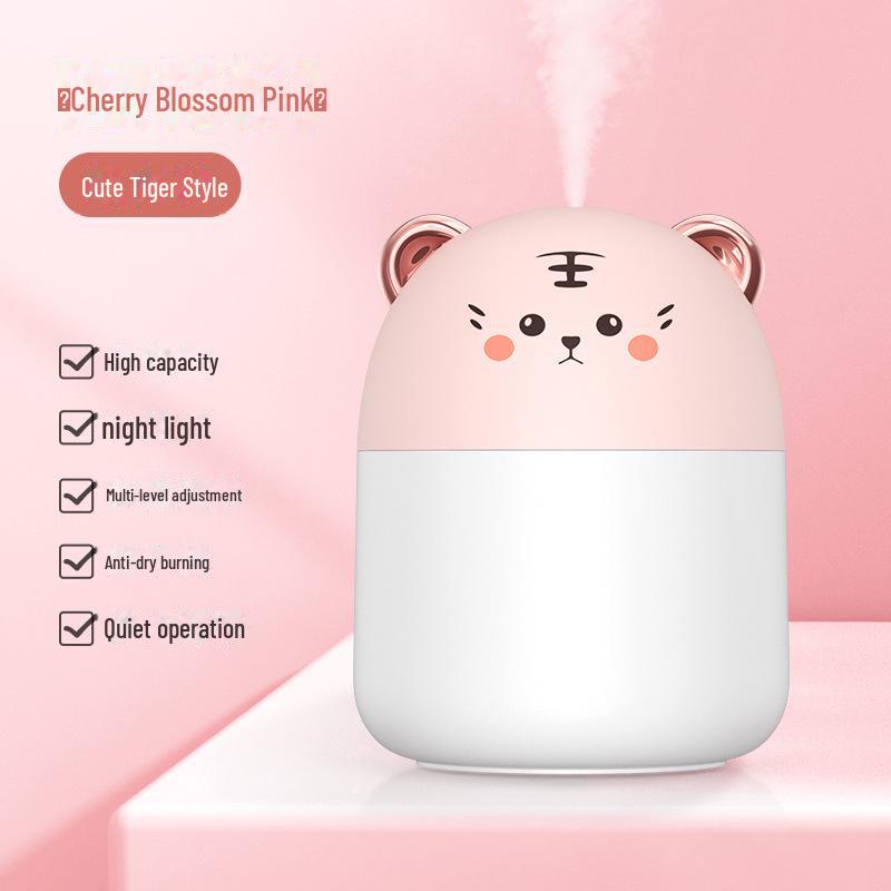 

Портативный милый увлажнитель воздуха USB для питомцев: Маленький, бесшумный аромадиффузор для дома, стола или автомобиля 105x98x98 mm
