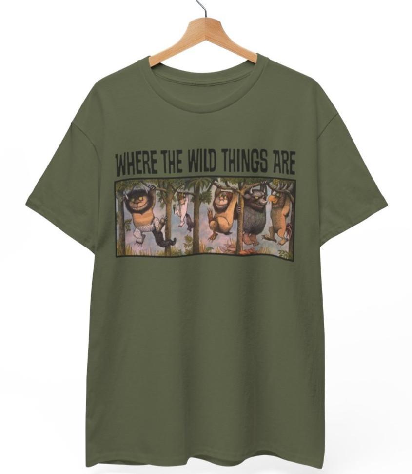 Where The Wild Things Are Tshirt Max Classic Book Childrens Story Unisex Tee S