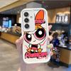 P-Powerpuff Girls Non-Slip Phone Case For Samsung Galaxy A35 A34 A33 A32 5G A31 A30 A24 A23 A22 A13 A12 A05 A03 Shockproof Cover