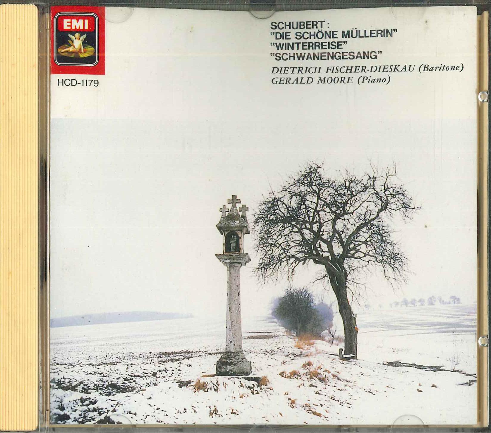 

CD DIETRICH FISCHERDIESKAU Schubert Three Great Song Selectio HCD1179 EMI Japan Classical Used