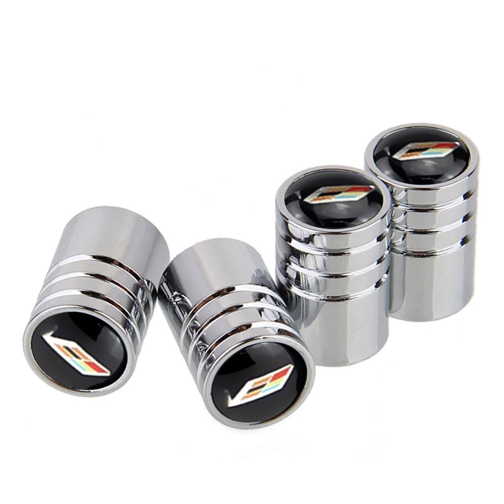 Car Wheel Tire Valve Stem Caps Air Cover for Cadillac Escalade Tiburon Deville Seville XT5 XTS CTS BLS SLS DTS SRX Accessories
