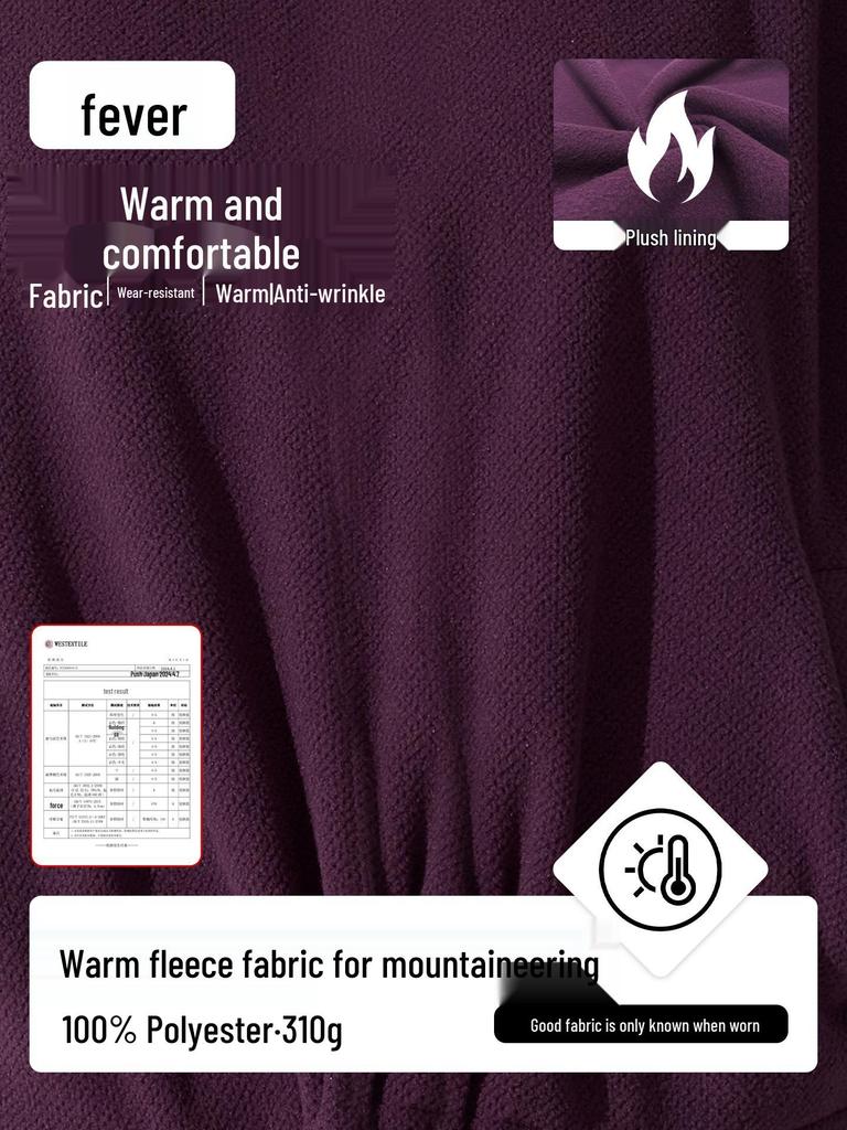 Women's Winter Slim Fit Zipper Vest - Warm, Sleeveless, Plus Velvet, Casual/Active Outerwear