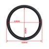 ELING  Silver or Black Stainless Steel Bezel for 52mm/85mm  Car Motorcycle Gauge