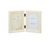 LADONNA AVANTI Treramme for foto, Stor, Dobbeltsidig, Hvit, DF44-LD-WH