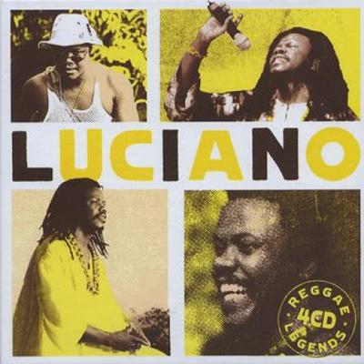 CD LUCIANO - Reggae Legends (4CD Box Set) VPCD2586 VP 2015 US Reggae, Ska & Dub