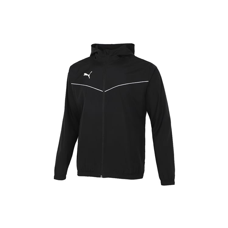 PUMA TeamRise Jackets Men's Black Hooded Moderate Other 657396-03