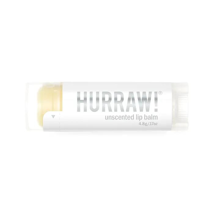 Unscented vegan lip balm