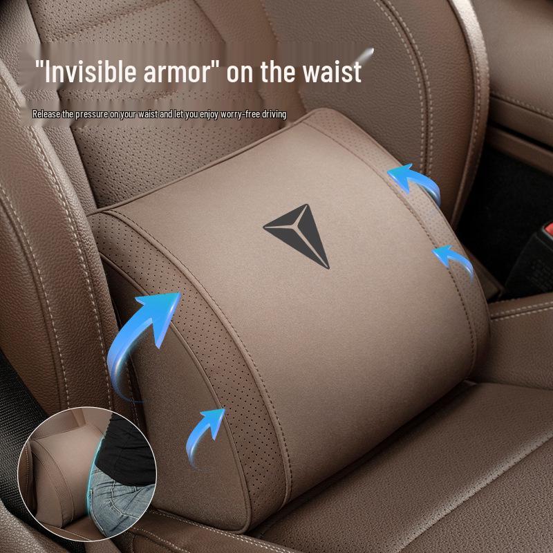 Deep Blue Car Headrest & Lumbar Support Set (S07/S05/SL03/L07/G318/S09)