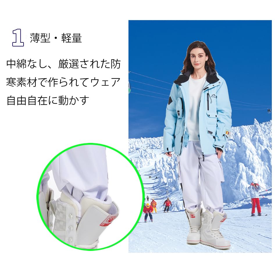 Snowboardové lyžařské kalhoty s broušenou podšívkou, snadno se v nich pohybuje, do chladu, voděodolné [MARUYUKI], kalhoty, kapsy, uvnitř, materiál šetrný k pokožce, unisex, tenké, teplé, pánské,