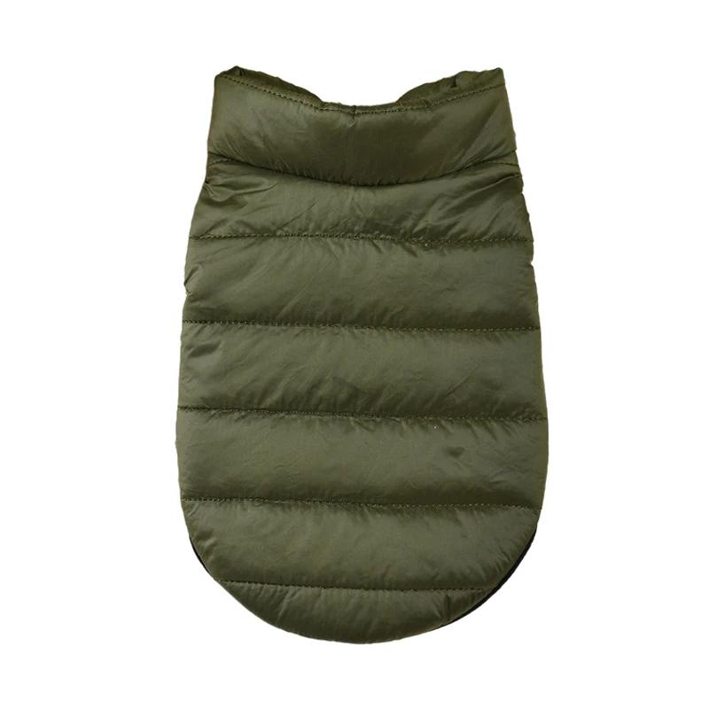 

Зимняя утепленная одежда для щенков, яркая куртка из искусственной кожи и хлопка для собак, водонепроницаемое пальто для домашних животных, костюм для маленькой собачки, наряды для чихуахуа XS