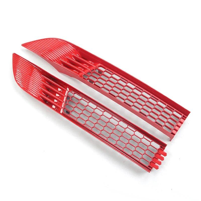 Futhope 2pcs Insect-proof Net For -2023 Tesla Model Y Front Cover Air-conditioning Modification Inlet Cover Protective