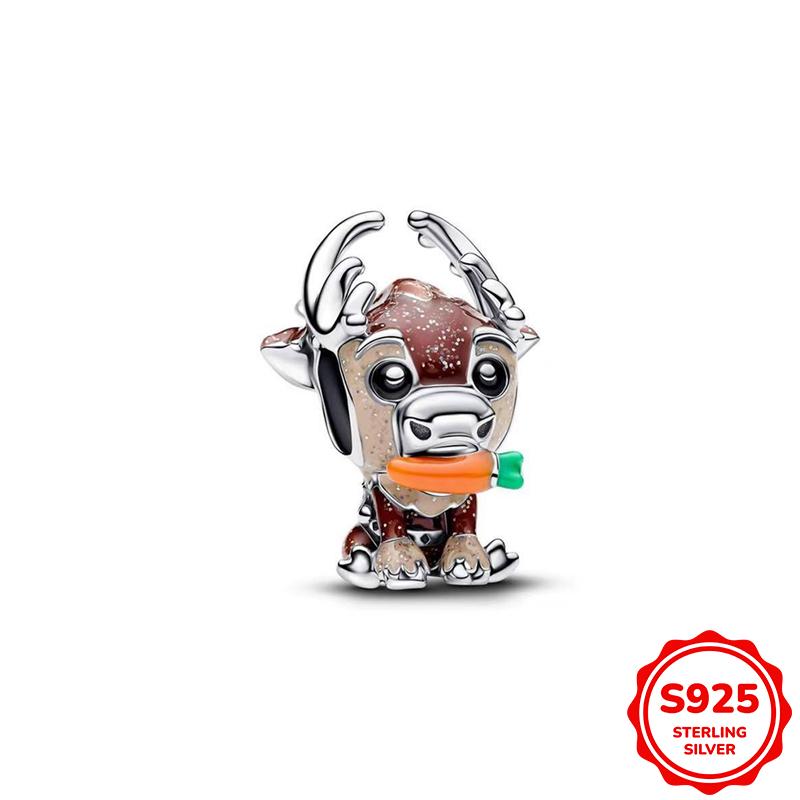 New In Original Butterfly Pendant Charm Beads Fits 3Mm Bracelets Necklace For Women Luxury Diy Jewelry Making Gift