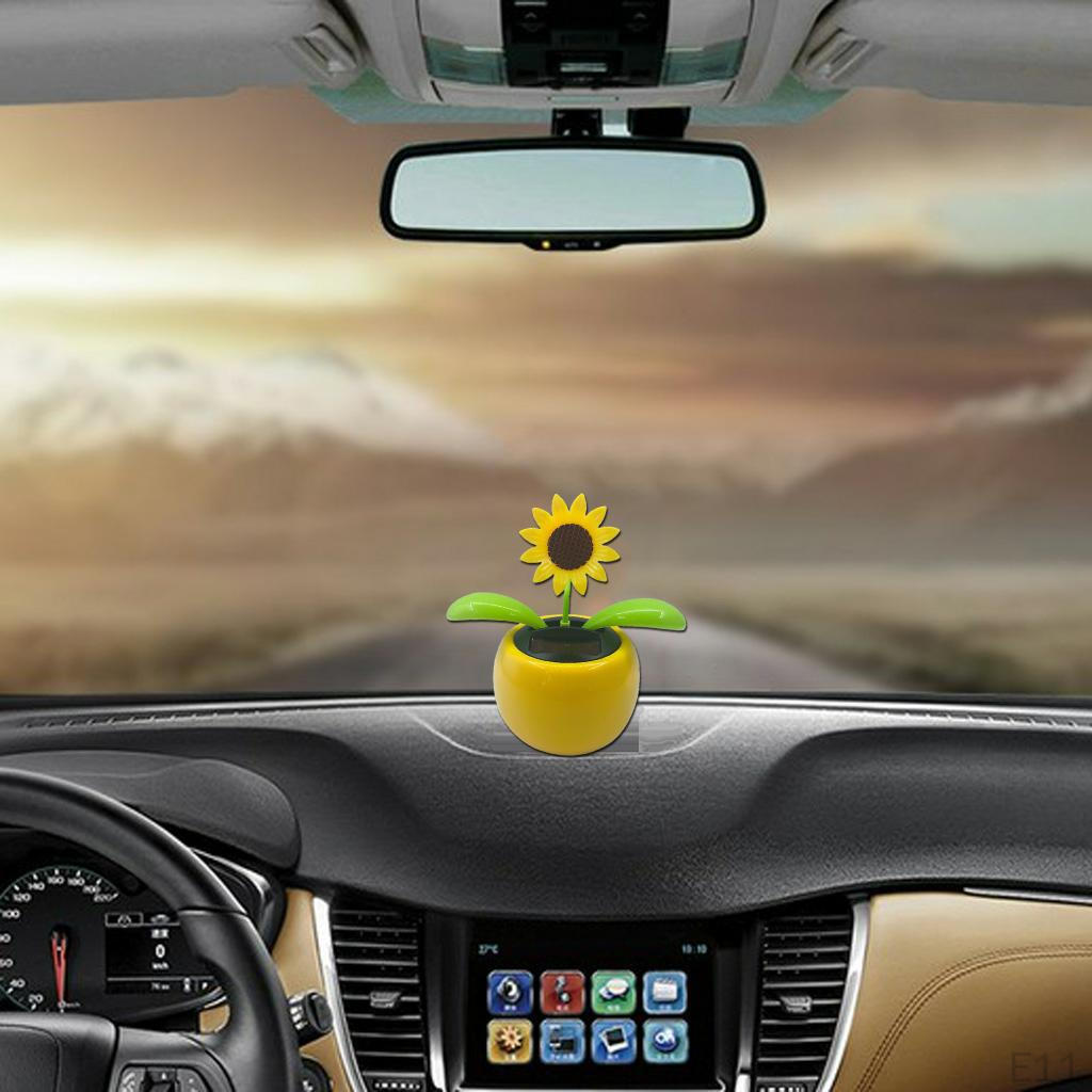 Cartoon Flower Animal Shaking Dancer Dancing Bobble Head toy Car Decoration