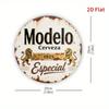 Segno Metallica Replica Birra Modelo Especial Vintage 1925 Placca Decorazione Murale in Alluminio Robusta Targhetta da Collezione Bar Caffè Garage Man Cave Regalo