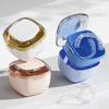 Retainer Case Portable Mouth Guard Box Oral Cleaning False Teeth Denture Storage Box Teeth Aligner Braces Box