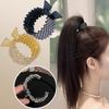New Full Diamond Rhinestone Hair Clip Elegant Romantic Ponytail Holder Simple Shark Hair Claws Girl