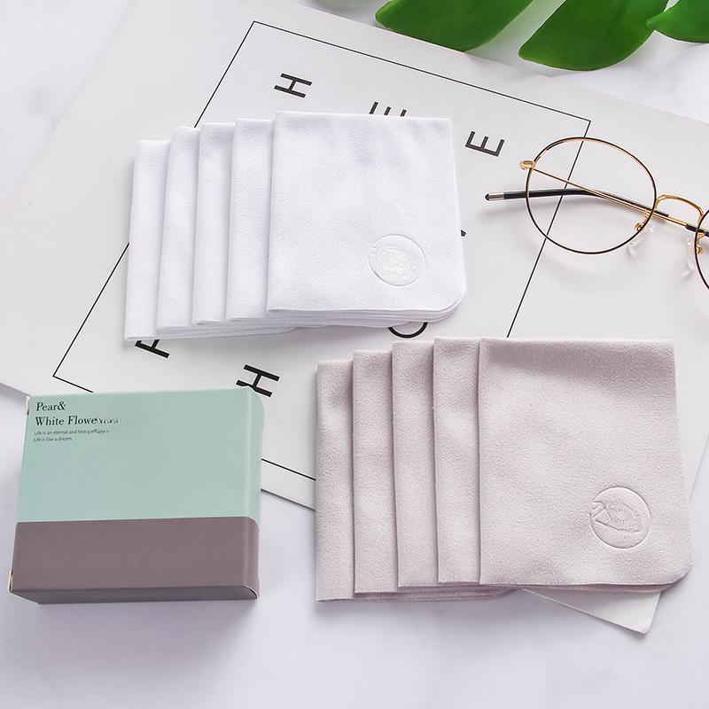 10 Pcs Glasses Cloth Soft Cotton Deer Skin High-grade Professional Wipe Mobile Phone Screen Cleaning Cloth