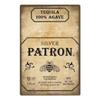 Vintage Tequila Bar Metal Tin Logo Plaque Tin Painting Bar Club Modern Wall Art Home Decoration Board Wall Painting Gift