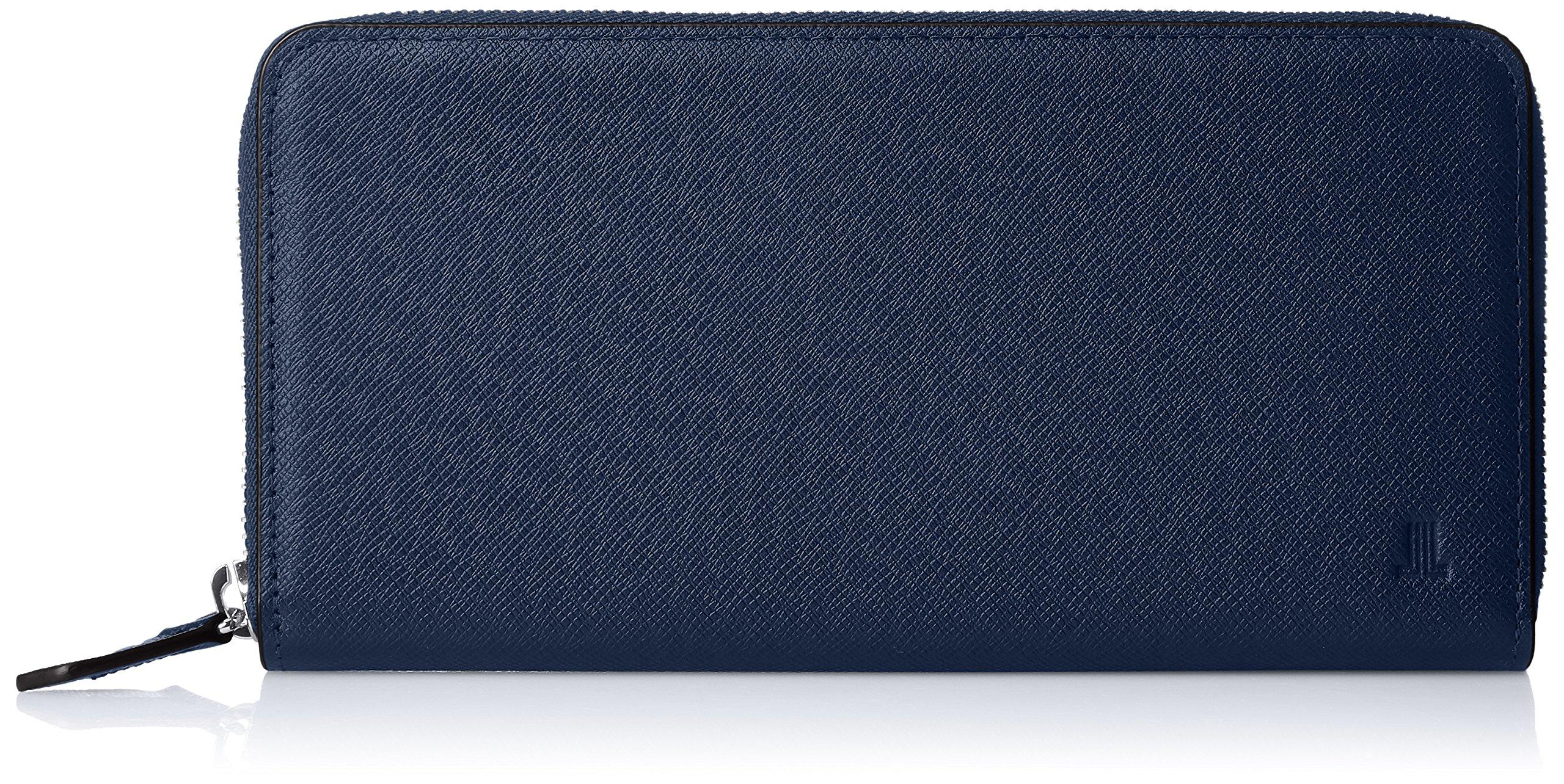 

Lanvin Collection Couleur de Vin Round Zip Long Wallet JLMW0GT2 Navy