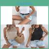 Street Style Gestricktes Tanktop Mit Hohlmuster Für Sommerliche Freizeitkleidung Damen