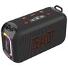 Zealot S85 Alto-falante Boombox Sem Fio de Alta Potência 60W Portátil Subwoofer de ABS Alto-falantes RGB Festa Uso Externo
