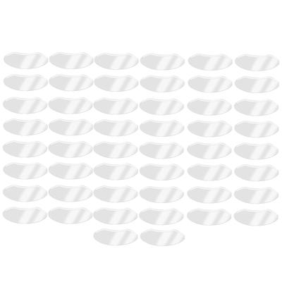 50pcs Disposable Face Visors Transparent Protective Shower Visors for Eyeliner Eyebrow Tattooing Eyelash Extension Hair Spray