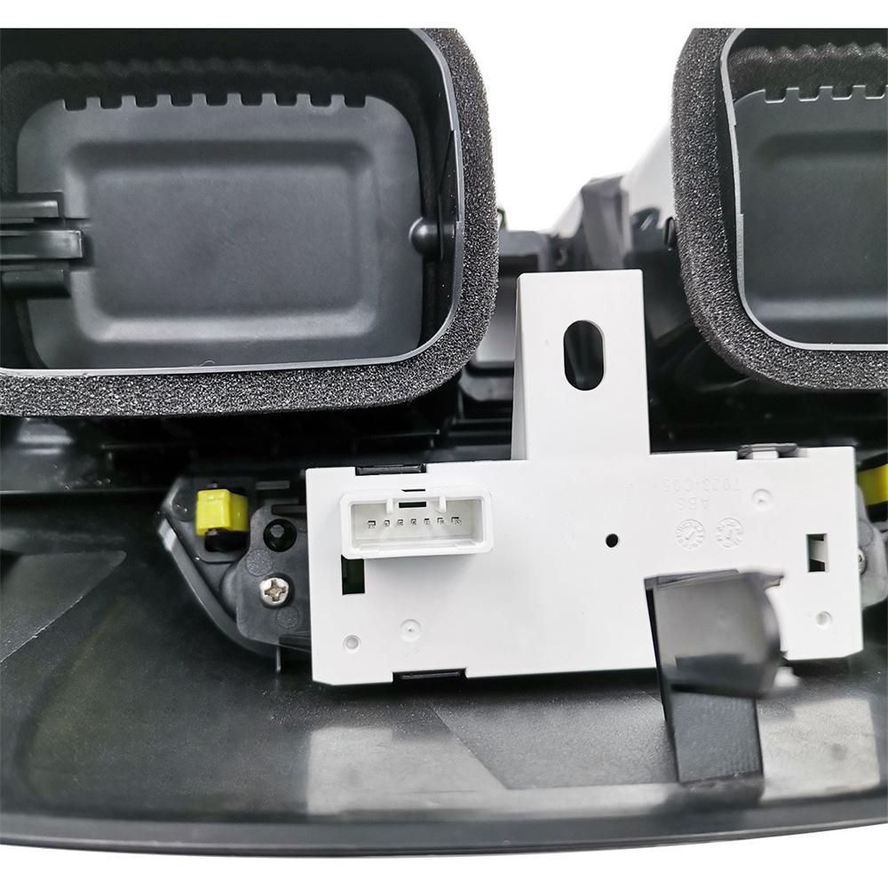 Center Dash A/C Uttak Luftventil Panel Erstatning Med Klokke For 2009-2013 Toyota Corolla