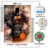 5D Diy Diamond Painting Whisky Cross Stitch Full Diamond Embroidery Mosaic