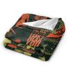 Warm Soft Blankets Picnic Pierce the Veils  Bedding Throws  Flannel Bedspread For Couch Bed Fashion Sofa Bed Cover