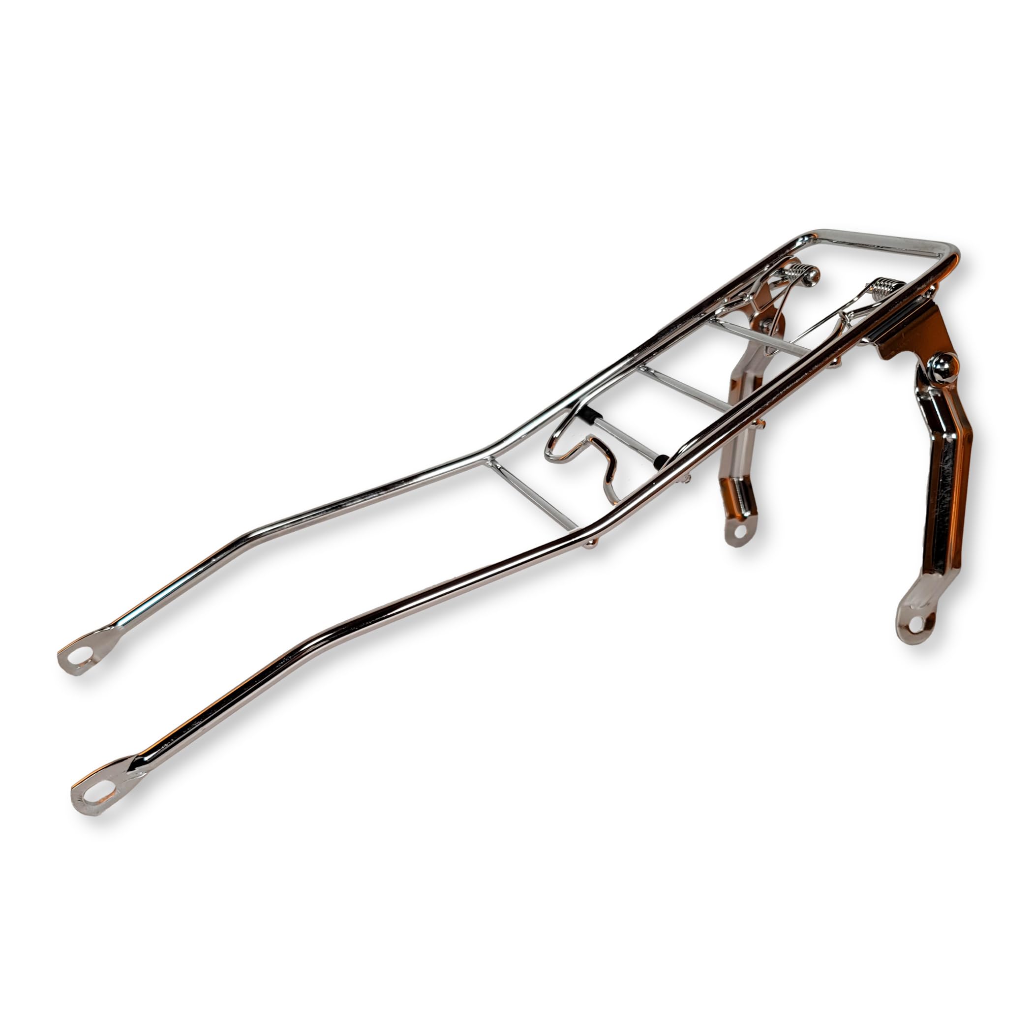 

Универсальный центральный багажник для Honda Little Cub/Super Cub C50/C70/C90, Вьетнамская багажная рама, Деталь послепродажного обслуживания (Серебряное покрытие)