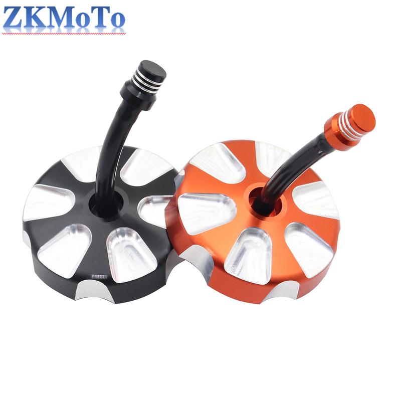 CNC Aluminum Tank Cell Cap Fuel Tank Cover For Husqvarna TC85 TC125 TC250 FC 250-450 For KTM XCFW XCW XCF XC XCW EXC EXCF SX SXF