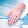 Velvet Gloves for Women In Autumn and Winter Warm and Non Slip Touch Screen Korean Version of Outdoor Cycling Gloves  Driving and Cycling Rider