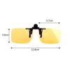 Car Driver Goggles Anti-UVA UVB  Polarized Sun Glasses Driving Night Vision Lens Clip On Sunglasses Interior Accessories