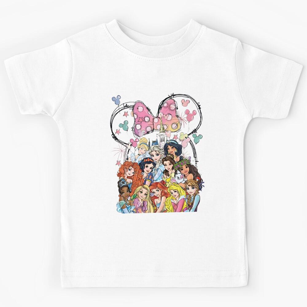 Fairytale Princess Friends Castle Kids T-Shirt 100