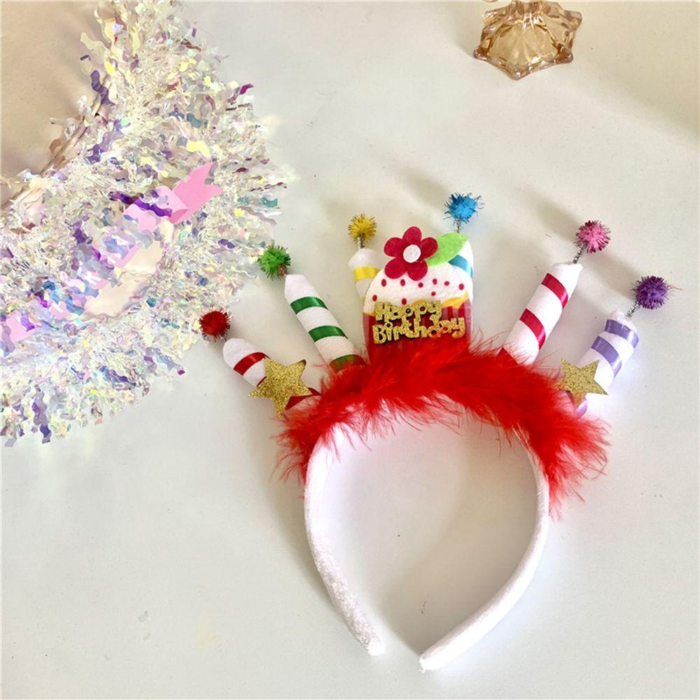 Headwear Headdress Crown Women Hair Hoop Hair Accessories Korean Style Headband Birthday Hairband