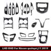 LHD RHD For Nissan Qashqai J11  Interior Accessories Air Outlet Cover Door Armrest Window Lift Switch Gear Shift Panle Cover