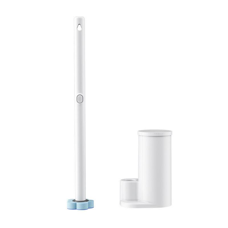 

Handle Toilet Brush, Brush Head Set, Household Toilet Brush, Ideal Choice for Bathroom Cleaning, Cleaning Supplies, Cleaning Accessories 6pcs (brush rod +5pcs sponge)