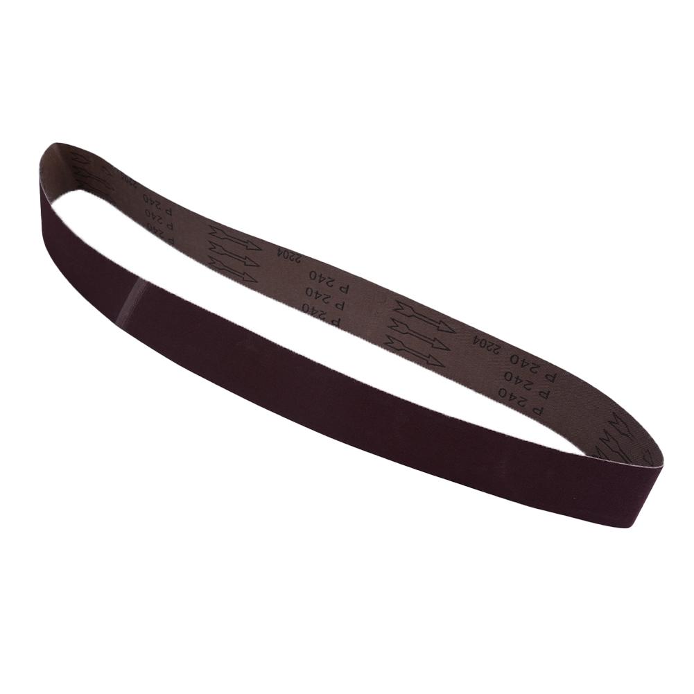 Multipurpose 1220*50mm AO Abrasive Sanding Belt for Different Grit Requirements