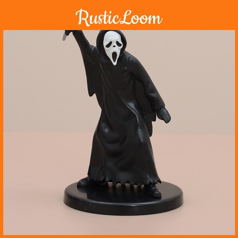 Ghost Pvc Scream Action Figures Model Toy Desktop Decoration Cartoon Kids Gift