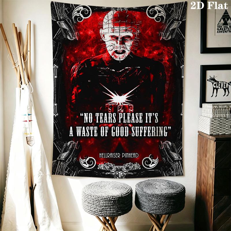 Horror Movie Characters Tapestry Tapestry Wallmounted Fashion Print Homestay Soft Decoration Tapestry Wall Decoration Work Of Art
