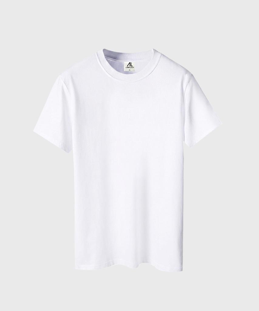 Embeullug [2Pack] Premium Cotton Spandex Short Sleeve T-Shirt (3 Colors) (Type A)