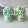 Large Halloween Skull Silicone Mold Halloween Decoration Gypsum Plaster Molds