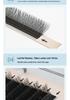 Three-Leaf Clover 3D Soft Natural Eyelashes, W-Shaped Grafting False Individual Strands with Money-Back Guarantee.