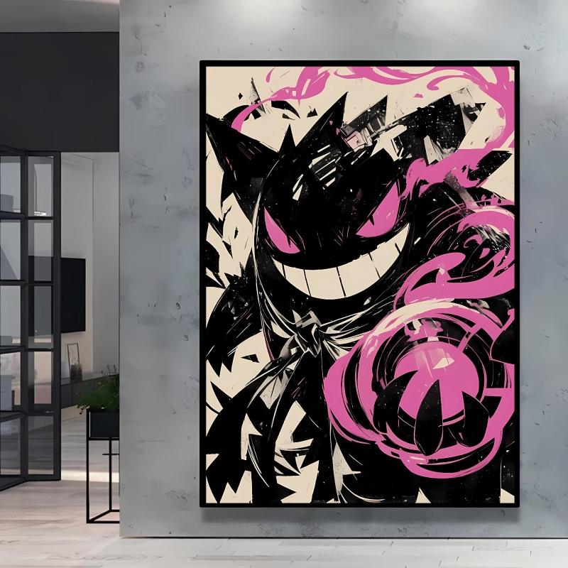 Anime Posters Pokemon Umbreon Cartoon Character Picture HD Print Canvas Painting Home Children's Room Wall Decoration Gifts
