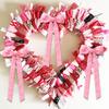 Yousheng 12Pcs Christmas Velvet Bows Rustic Vintage Velvet Ribbon Bows for DIY Crafts Gift Wrapping Tree Garland Wreath Xmas Decoration
