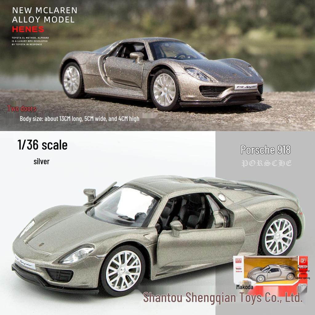1:36 Scale Panamera and Cayenne Model Cars - Maserati Simulation Alloy Toy Cars for Boys