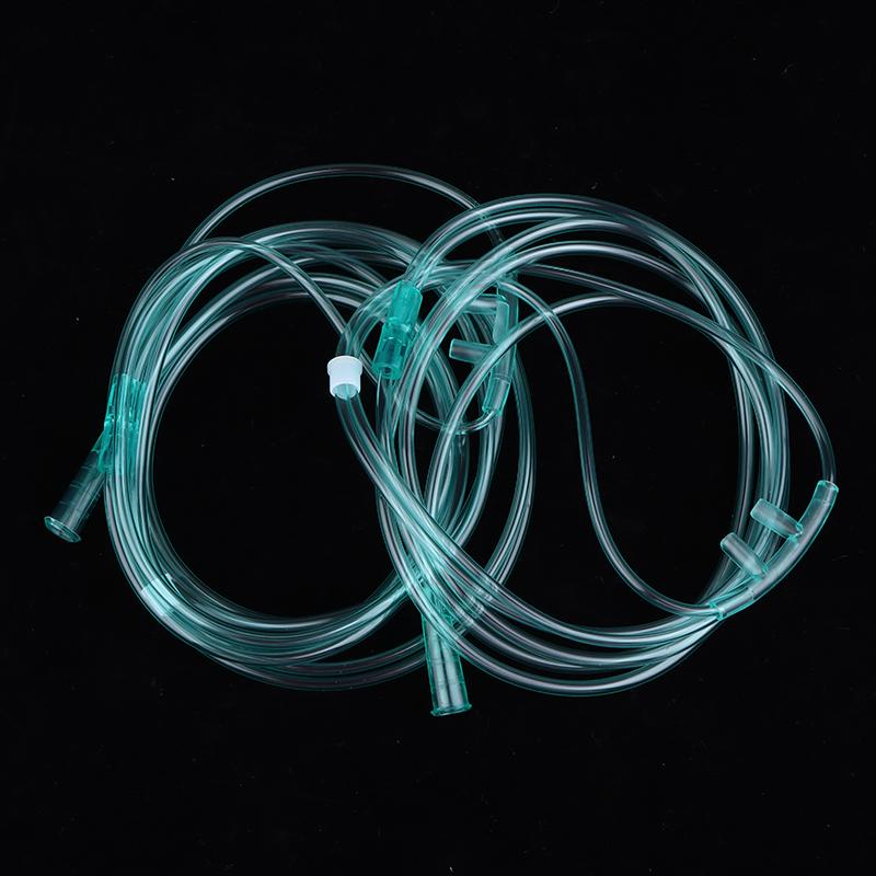 5Pcs 1.5M/2M Disposable Oxygen Cannulas Nasal Cannula Soft Nasal Oxygen Tubing O2 Cannula For Adults Medical Pipe Home Tube