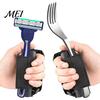 Fastener Tape Utensils Cuff Universal for Holding Utensils, Hand Mobility Assistance Cutlery Strap, Adjustable Grip Strap Spoon Fork Holder