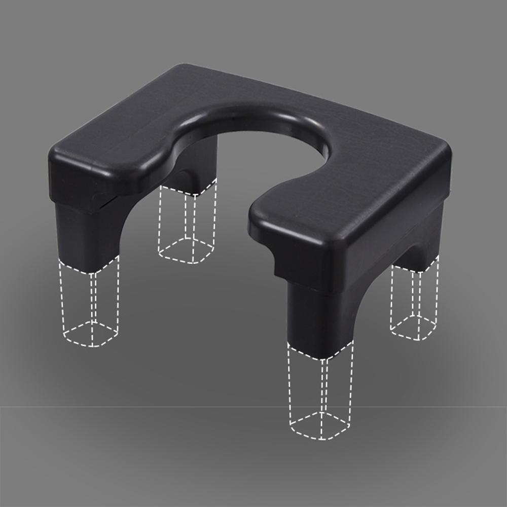 Widen Panel Toilet Stool Chair Thick Potty Chairs Rounded Edge Toilet Seat  Children/Elder