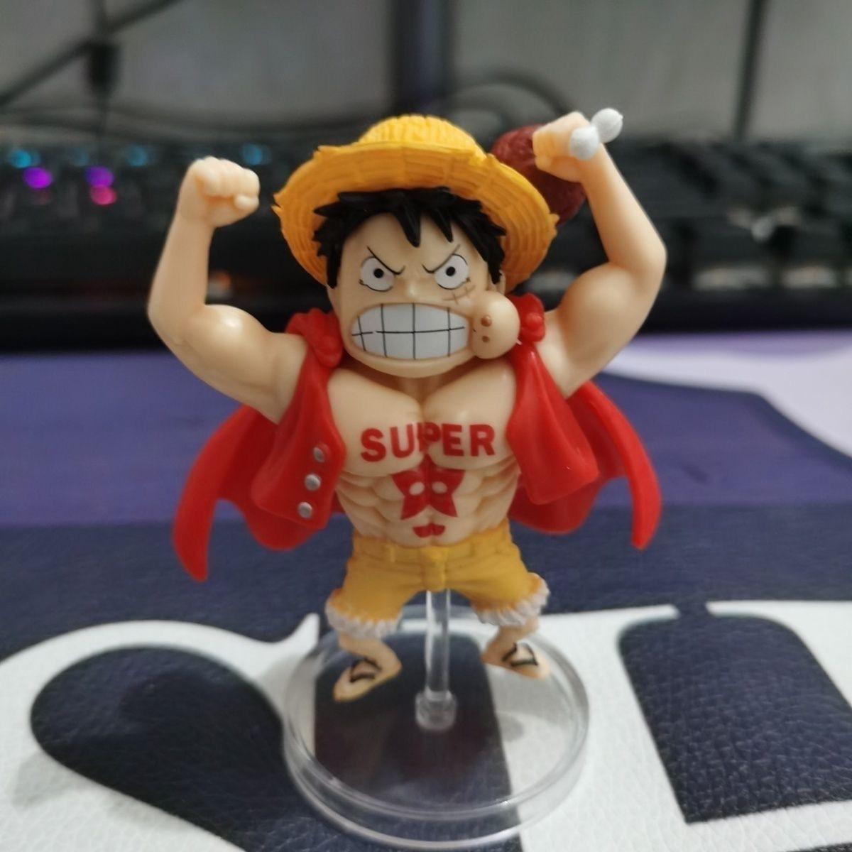 

Анимация One Piece Q Мышцы Луффи Фигурка Действия Коллекционная ПОЛИВИНИЛХЛОРИД Миниатюрная Фигурка Игрушки Декор Подарки